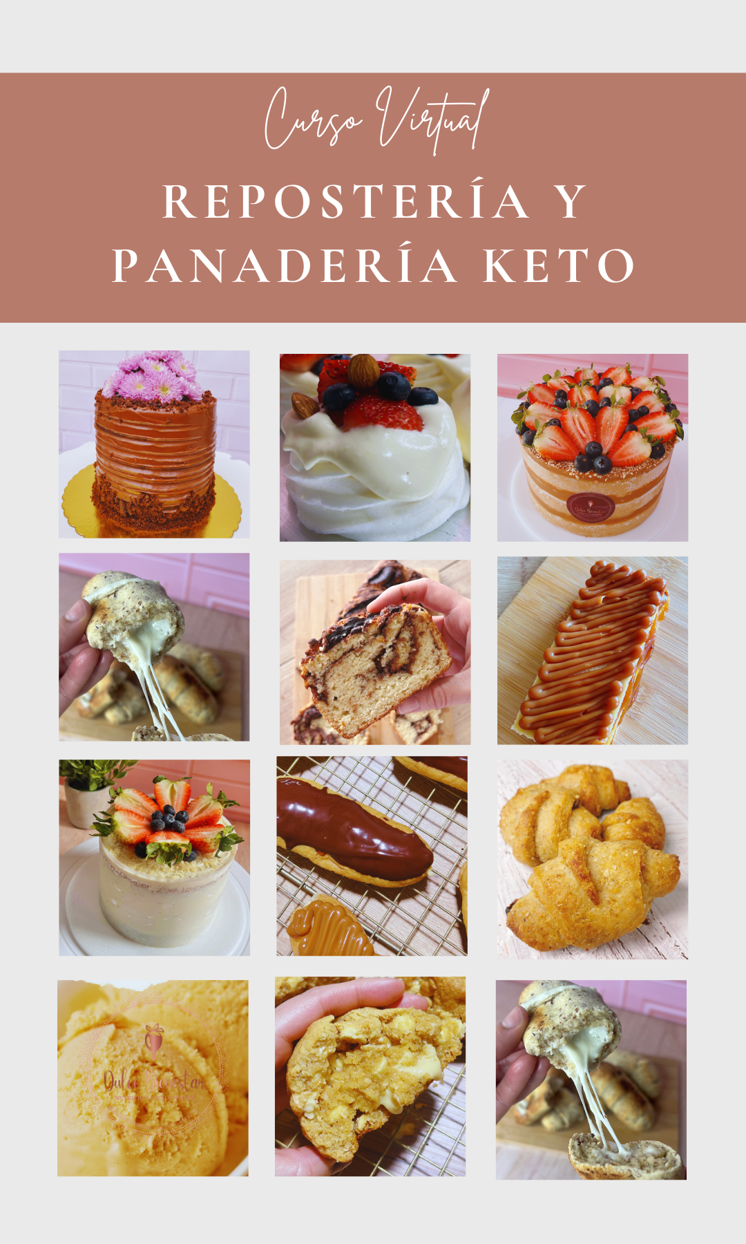 Repostería Keto
