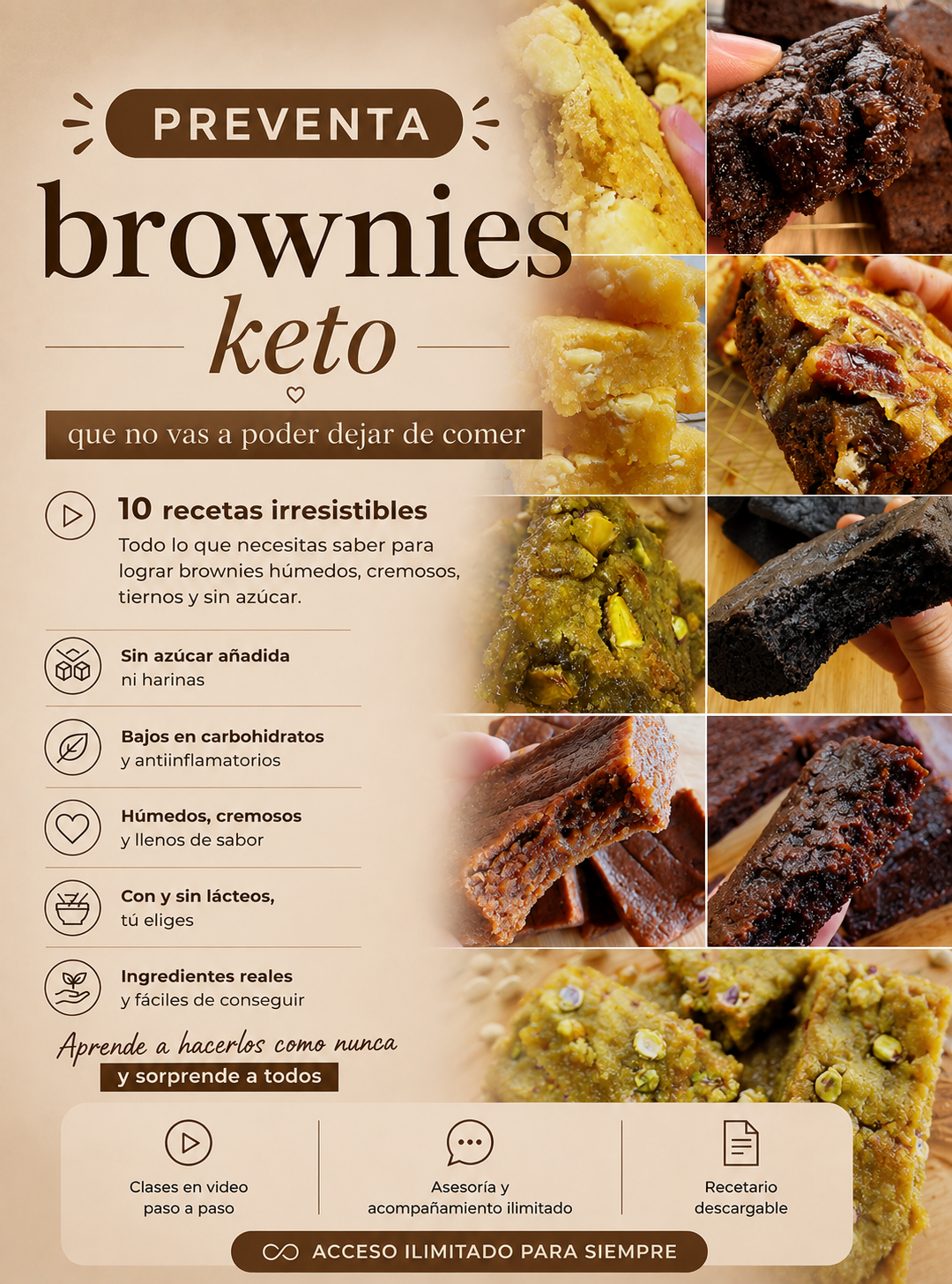 Preventa brownies keto