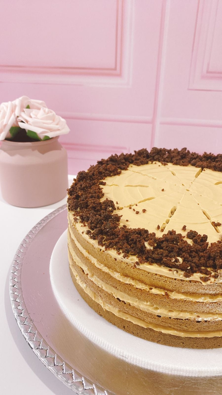 COFFE CARAMEL CAKE SALUDABLE
