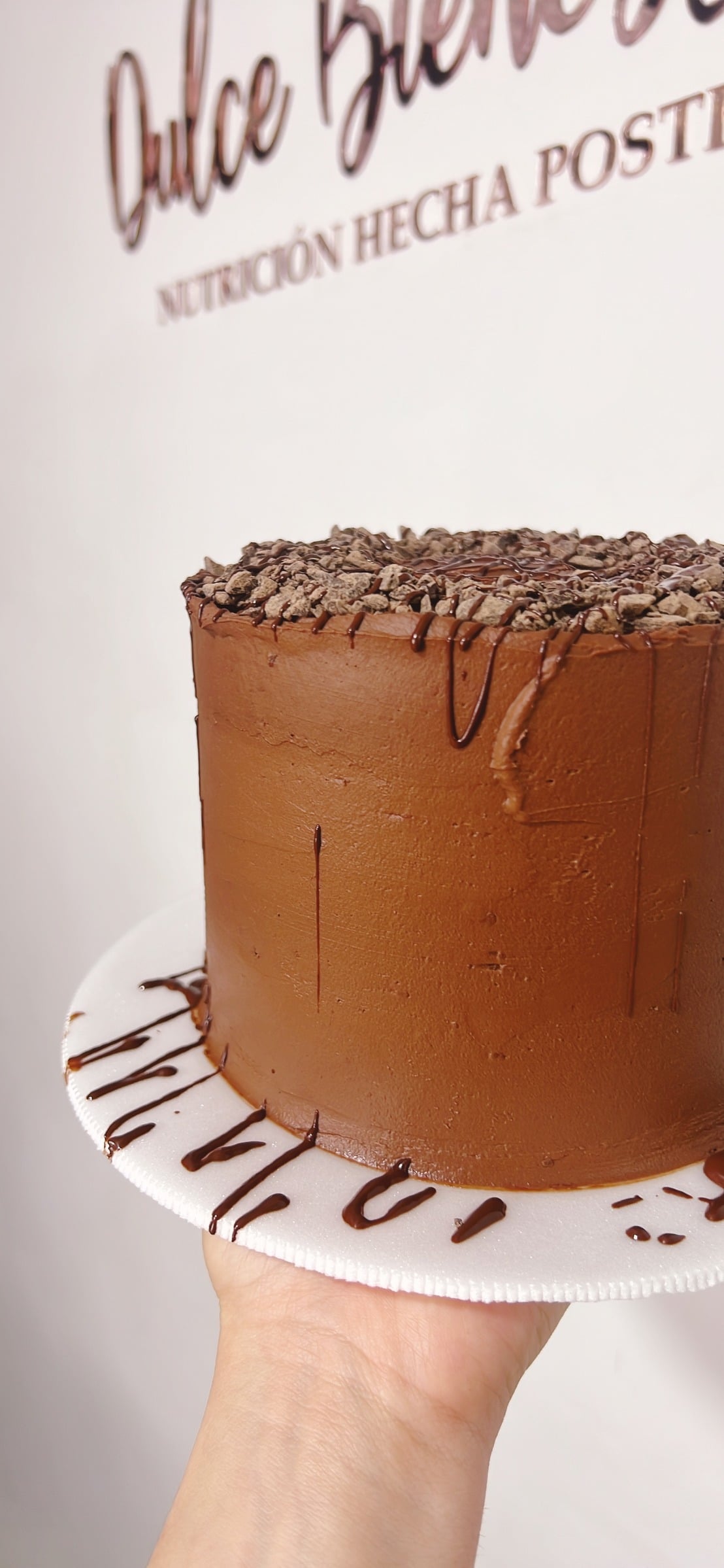 TORTA DE CHOCO VAINILLA KETO (BIZCOCHO DE VAINILLA, RELLENO Y COBERTURA DE CHOCOLATE)