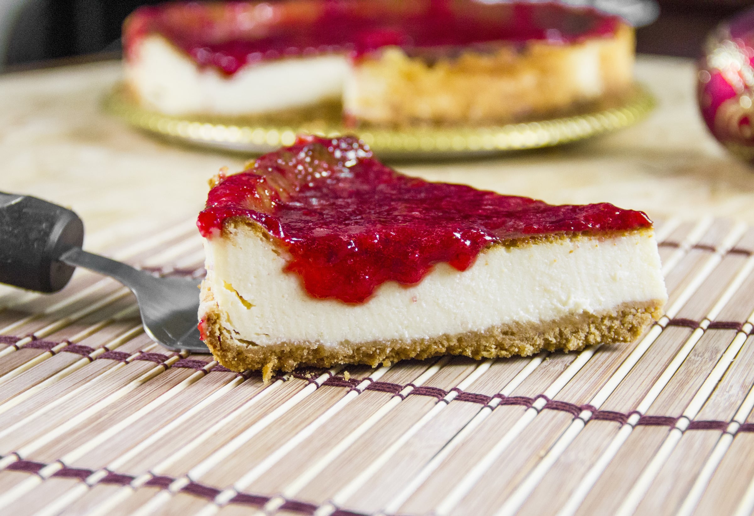 CHEESECAKE DE FRUTOS ROJOS SALUDABLE