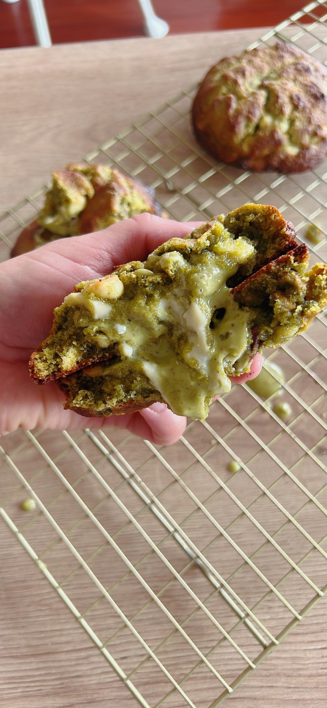 GALLETA MATCHA PISTACHO KETO