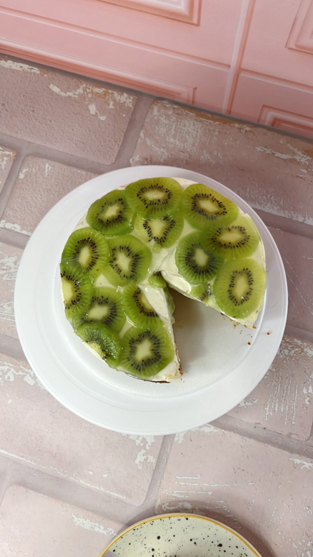 TORTA DE KIWI SALUDABLE