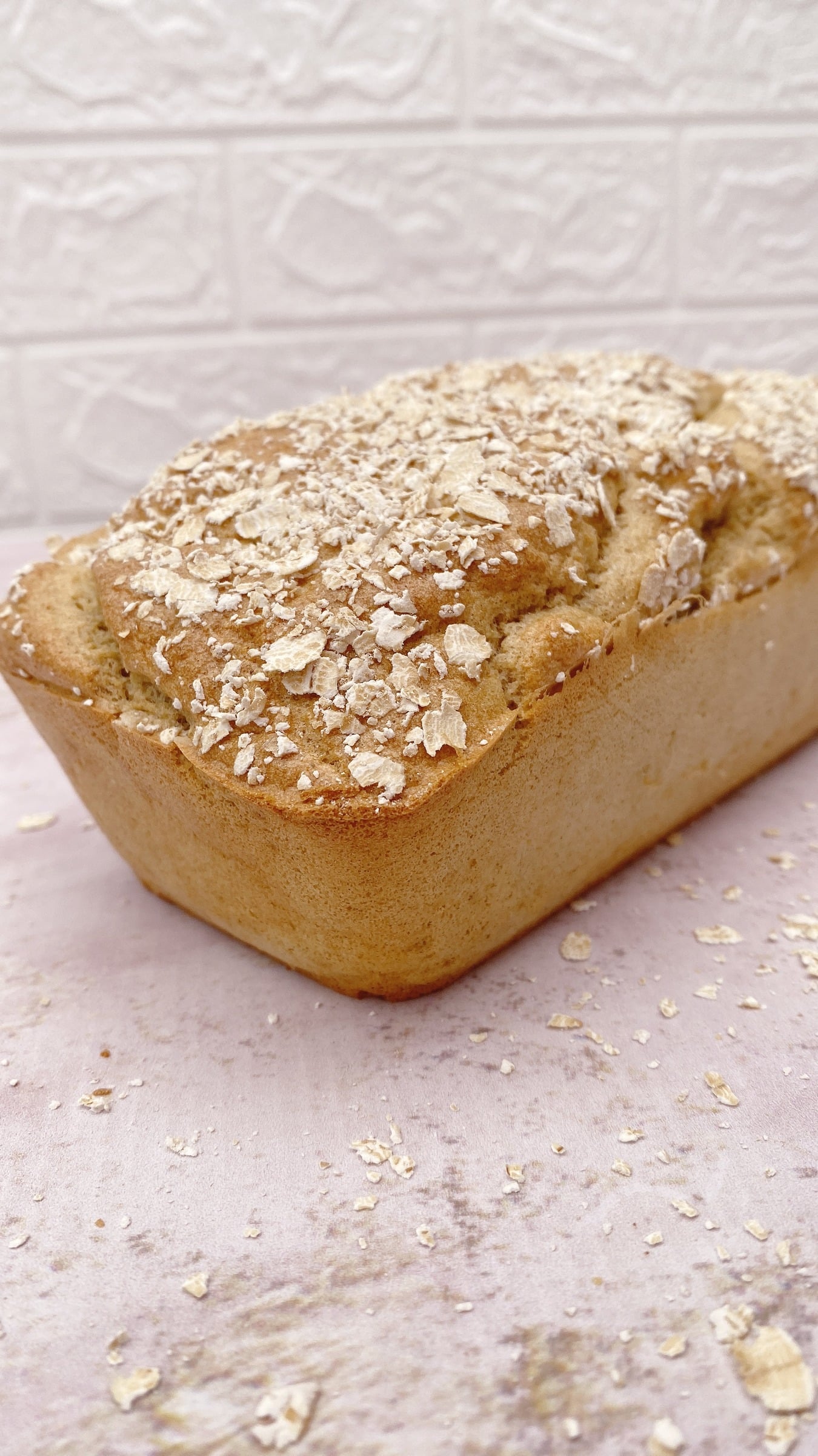 PAN 100% HARINA DE AVENA SALUDABLE