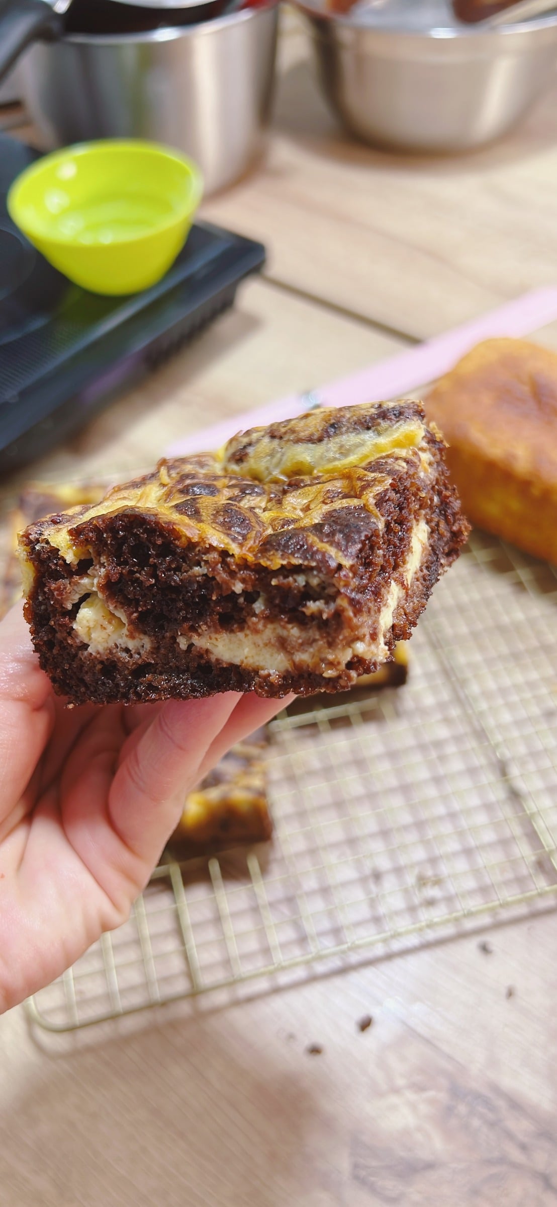 BROWNIE CHEESECAKE KETO