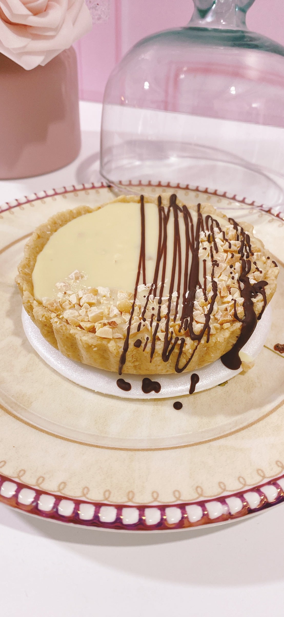 MINI TARTALETAS DE CHOCOLATE BLANCO