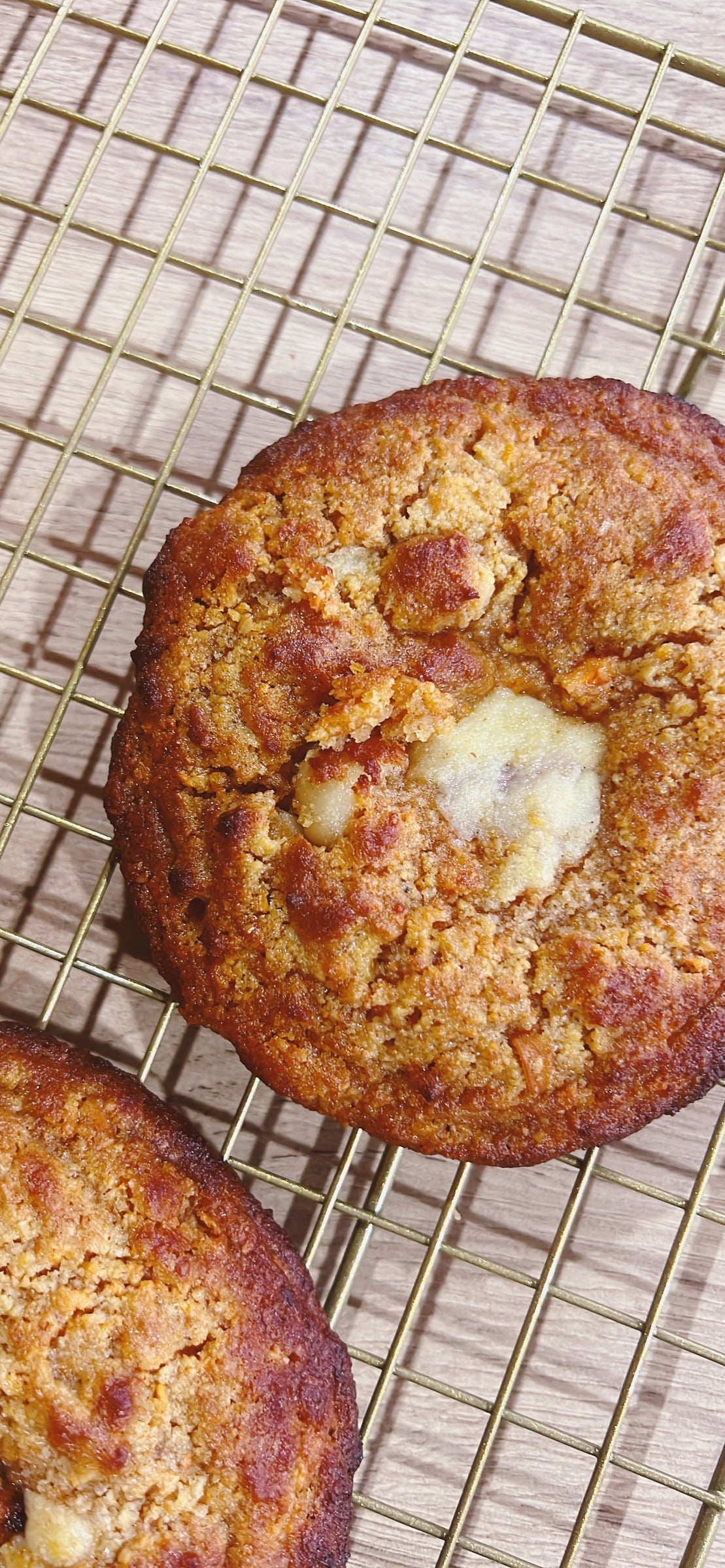 GALLETA LEVAIN DE ZANAHORIA SALUDABLE